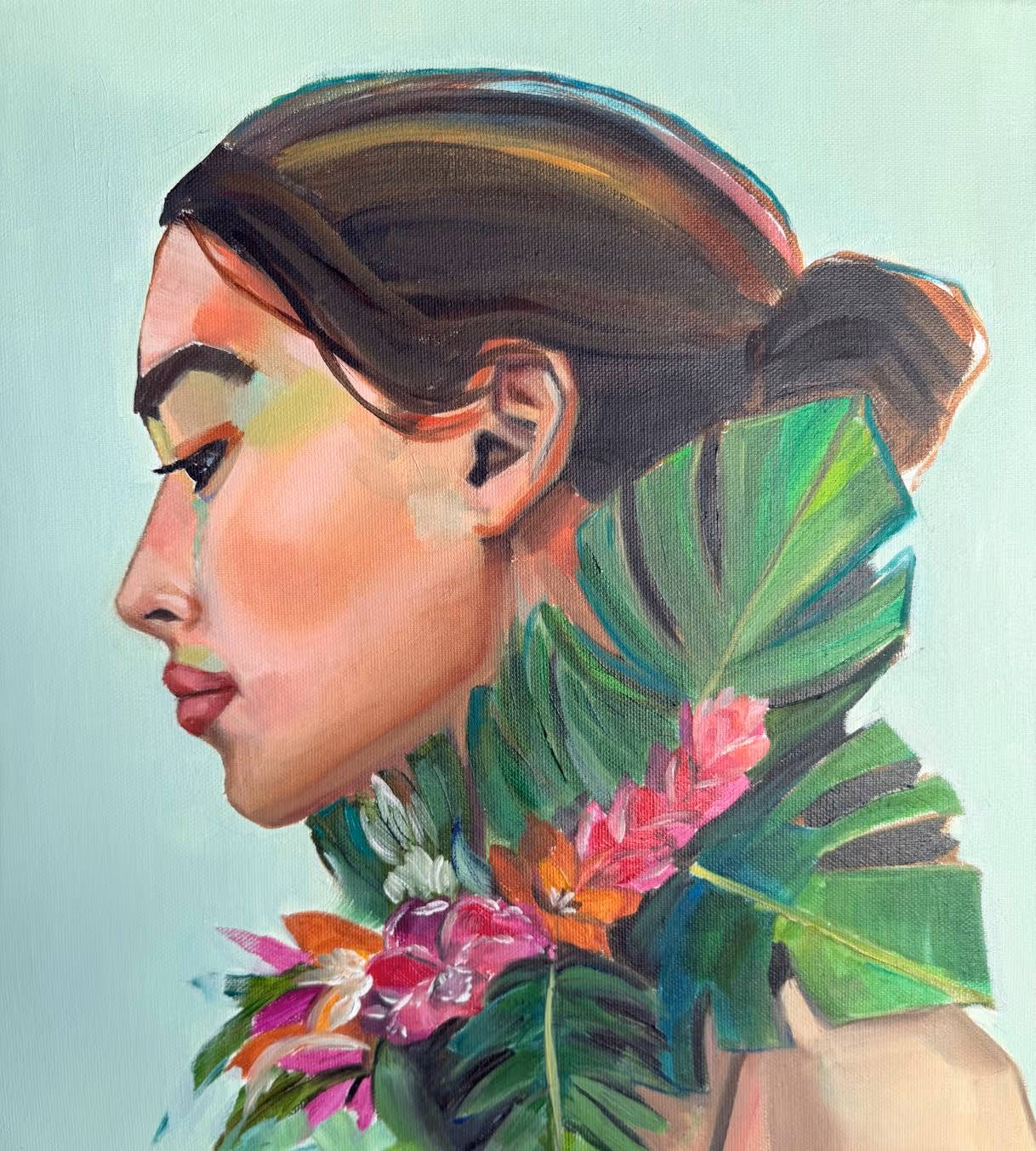 Portrait, Oil on Canvas