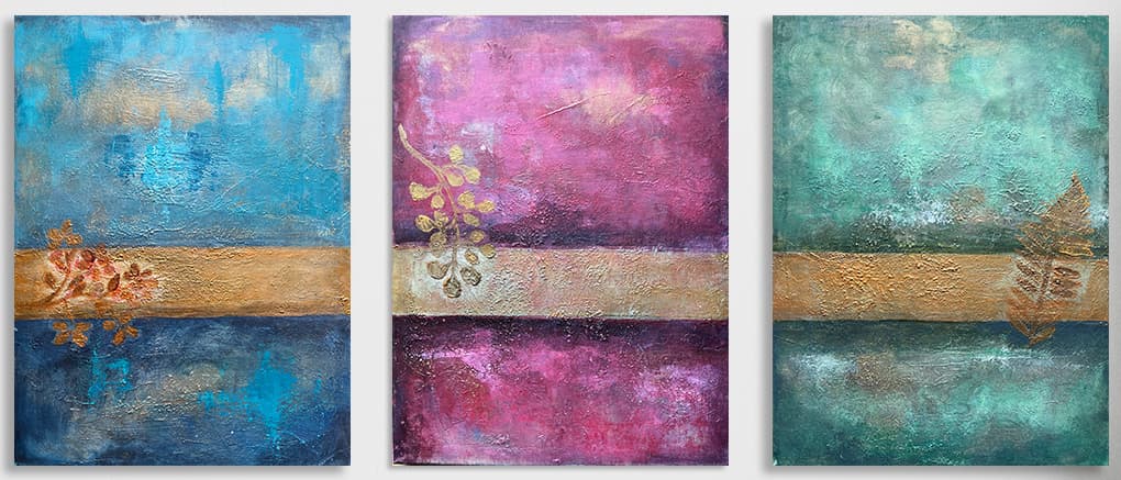 colors of Trio, Mixed Media